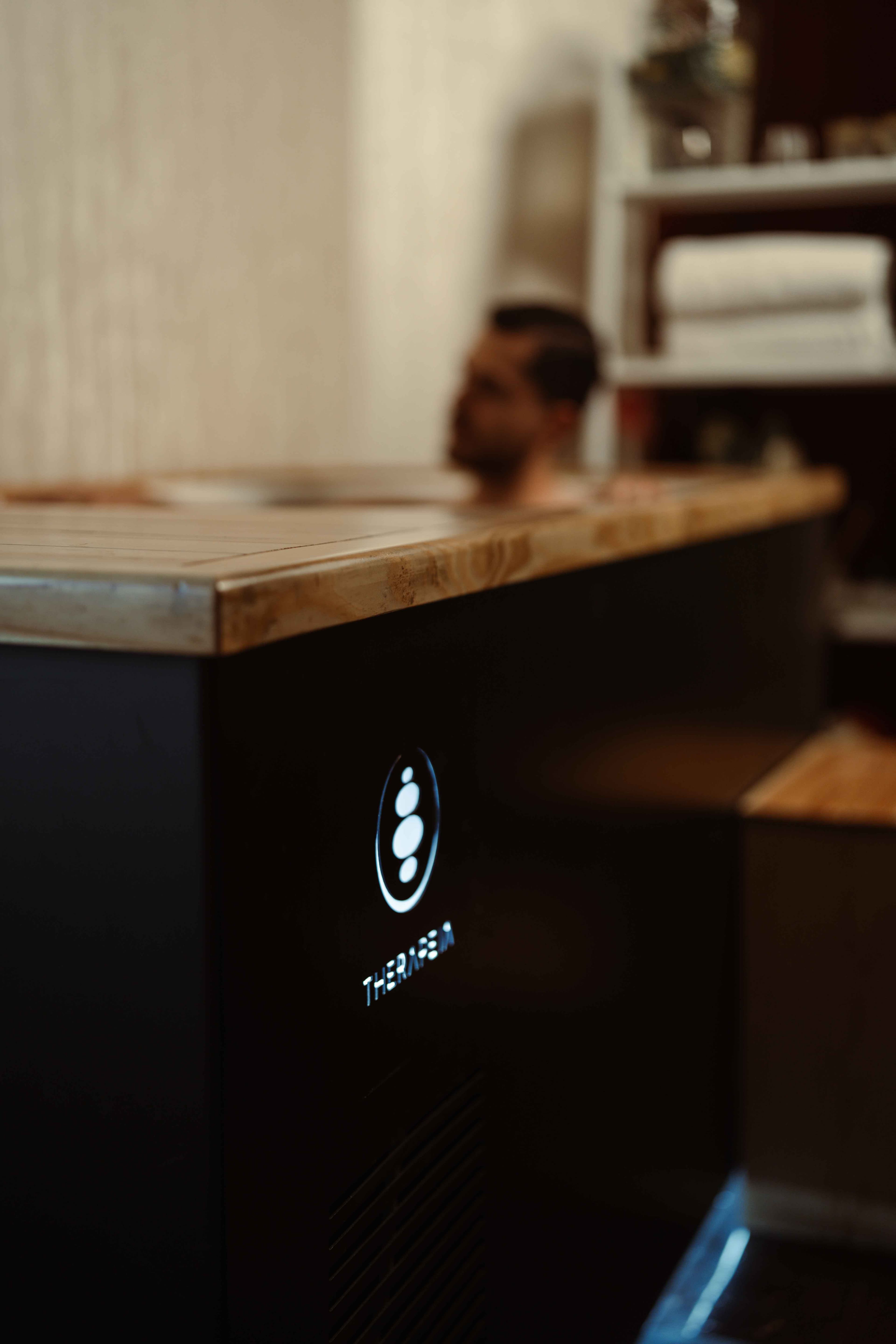 Woman in recovery session